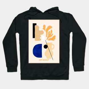 Pottery, Abstract Art, Art Addict Hoodie